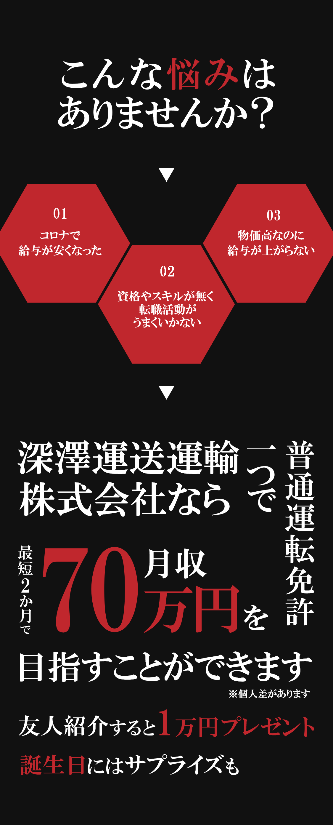 こんな悩みはありませんか？